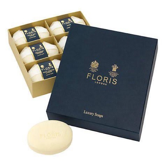 NWT Floris London Luxury Soap Set of 6